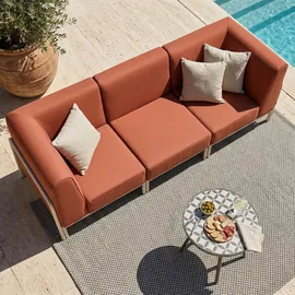 Oviala Loungesofa rot