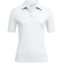 Greiff  Damen Poloshirt Michaela in Weiß, Gr. XS