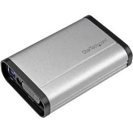 Startech StarTech.com USB 3.0 Capture- / Aufzeichnungsgerät für High-Performance DVI Video - 1080 60FPS - Aluminium - Kompakt HD Video Rekorder