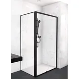 Aurlane City Eckdusche 120 x 80 cm schwarz FAC840