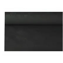 Papstar Papiertischtuch Damastprägung 8 m x 1,2 m Schwarz