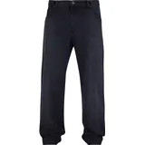 URBAN CLASSICS Heavy Ounce Straight Fit Jeans Black / Whased 38