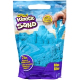 Kinetic Sand Beutel mit magischem Indoor-Spielsand aus Schweden, 907 g, blau, ab 3 Jahren