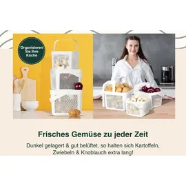 uandu home Aufbewahrungsbox 3er Set weiß
