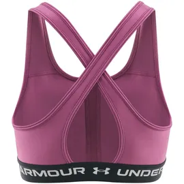 Under Armour Sport-BH Fuchsia Dusk/Schwarz/Weiß L
