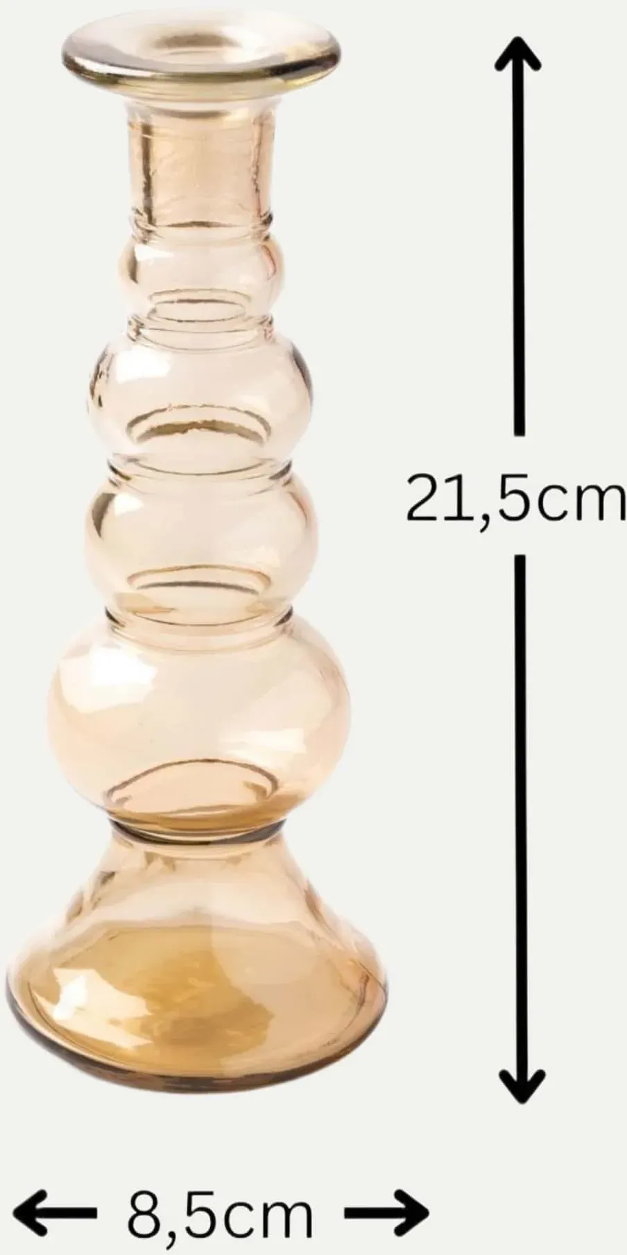 Kerzenständer Safi Beige