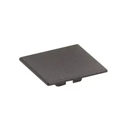 Cadro Profil-Abdeckkappe Slim silber