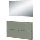 Germania Ameca Garderoben-Set 140 x 19 x 200 cm grün