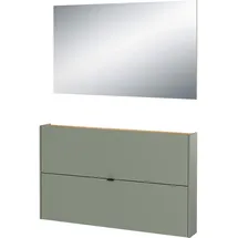 Germania Ameca Garderoben-Set 140 x 19 x 200 cm grün