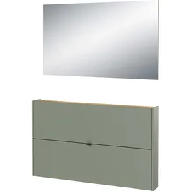Germania Ameca Garderoben-Set 140 x 19 x 200 cm grün
