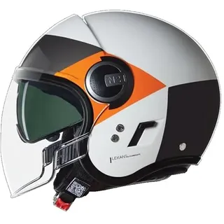 HELMET N21 VISOR 06 ONIRICO 346 XS, White/Black/Orange