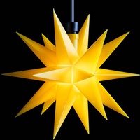 STERNTALER LED-Lichterkette Mini-Sterne außen 3-fl. gelb