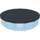 BESTWAY Poolabdeckung Flowclear silber 457 cm