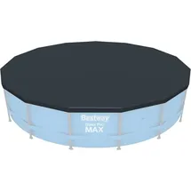 BESTWAY Poolabdeckung Flowclear silber 457 cm