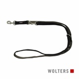 Wolters Führleine Professional Comfort, Farbe:schwarz/braun, Größe:S 300 cm x 10 mm (extra lang)