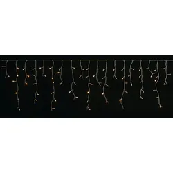 Tarrington House LED-Eiszapfen-Lichterkette, PVC, 3 x 0.43 m, 175 LED, 2.3 W, warmweiß