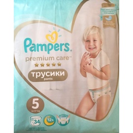 Pampers NEU 34 PAMPERS PREMIUM CARE PANTS GR. 5, 12-17 KG