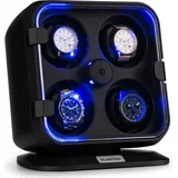 Klarstein Uhrenbeweger 4 Uhren, 3 Rotationen 4 Geschwindigkeiten LED