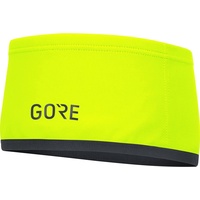 Gore Wear M Unisex Stirnband GORE WINDSTOPPER, Größe: ONE, Farbe: Neon-Gelb