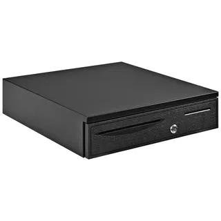 Costway Kassenlade 5 Münzfächer, 5 Scheinfächer, 40,5x42x10cm