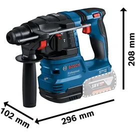 Bosch Professional Combi-Kit GWS 18V-7 + GBH 18V-22 mit Akkus, Ladegerät, Tasche