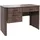 MCW Schreibtisch MCW-P42, Bürotisch Computertisch, 4 Schubladen MDF 78x110x60cm ~ Walnuss-Optik