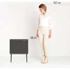 Brabantia Bo Touch Bin 33 l matt steel fingerprint proof
