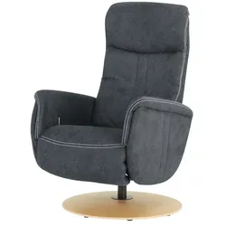 meinSofa Drehsessel  Franzi , blau , Maße (cm): B: 71 H: 112 T: 83