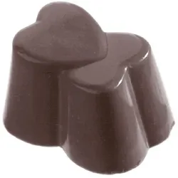 Esmeyer 1 x SCHNEIDER Schokoladen-Form Doppelherz-Praline -K  30x22x20