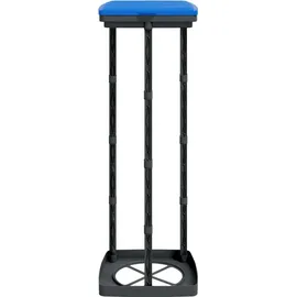 vidaXL Müllsackständer 2 Stk. Schwarz und Blau 120 L PP