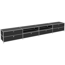 Viasit Sideboard System4, 47487 schwarz 302,9 x 40,4 x 43,2 cm
