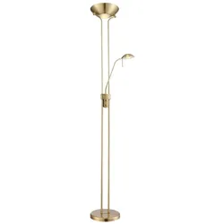 LED Deckenfluter mit flexiblem Lesearm LEONAS
