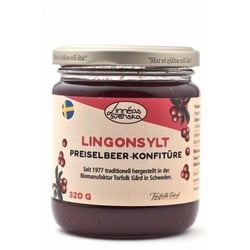 Linneas svenska Preiselbeer-Fruchtaufstrich bio