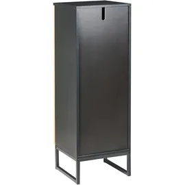 Beliani Badezimmerschrank Miscanti 30 x 90 cm Braun/Bronze