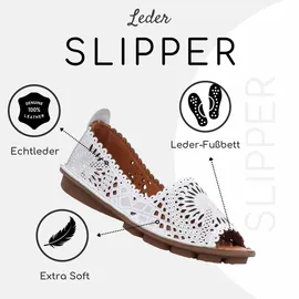 Gemini Ballerinas in Weiß 41 EU