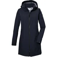 G.I.G.A. DX Damen Softshell Parka/Softshelljacke mit abzippbarer Kapuze GS 76 WMN SFTSHLL PRK, dunkelnavy, 36,