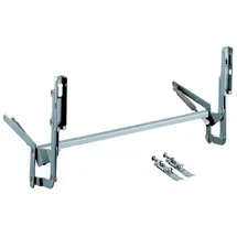 Kesseböhmer Parallel Hochschwenkbeschlag 1200 mm 117 cm grau