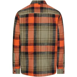 CAMEL ACTIVE Langarmhemd kariert Orange L