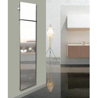 BADHEIZKÖRPER Design: Mirror 3, 180x47 cm, 1118 Watt, Edelstahl 3D+Spiegel+1 HH