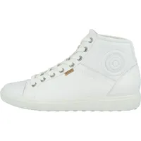 ECCO Damen SOFT7W High-Top, Weiß (White 1007), 43 EU