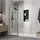 luxebath Duschnische, Schwarz, Metall, Rechteckig, 30x60x10 cm, Badezimmer Lagerung