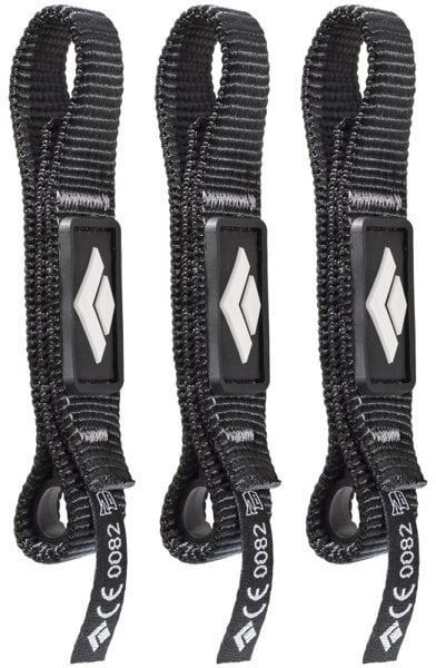 Black Diamond Diamond Dogbone 12cm 3-Pack - Expressschlinge - Black - 12 cm