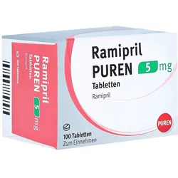 Ramipril Puren 5 mg Tabletten 100 St