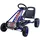 Costway Gokart mit Handbremse und verstellbarem Sitz blau (98x59x61)