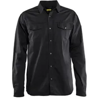 Blåkläder Blakläder Baumwollhemd 3297 - - schwarz