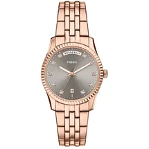 Fossil Scarlette Quarz Edelstahl 34 mm ES5459