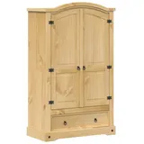 vidaXL Kleiderschrank Corona 101 x 170 x 52 cm Braun