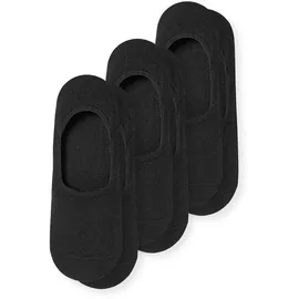 SCHIESSER In-Shoes Socken 3 Paar Schwarz 41-42