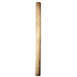 Holzpalisaden - Ø 14cm x 100 cm (Höhe) - Rundhölzer, druckimprägniert aus Holz (Kiefer), 1m hohe Palisade - Rundpalisade als Sichtschutz oder Mauer