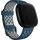 Fitbit Versa 3/Sense Sport Band Accessory, Sapphire/Fog Grey, Large, Saphir/Nebelgrau